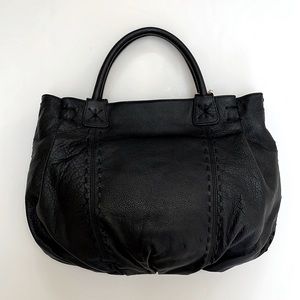 Carlos Falchi Leather Tote